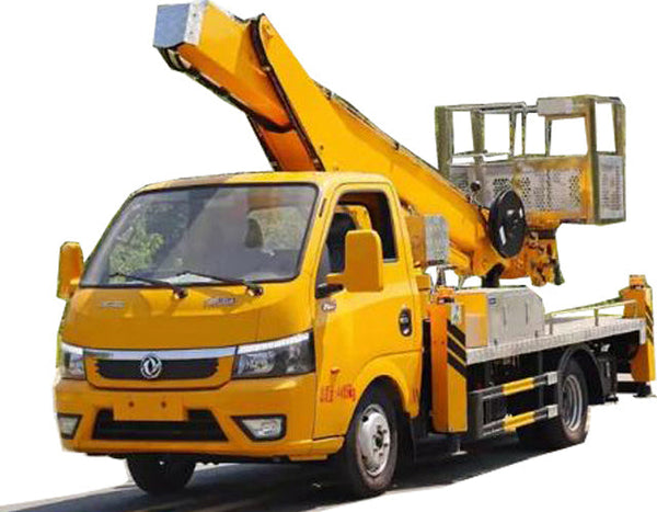 Dongfeng Tuyi 21 meters 4 x2 telescopic boom aerial operation vehicle