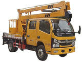 13-18 meters Dongfeng 4x2  folding arm high altitude working platform truck
