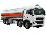 HOWO 8*4 30000L oil tank truck